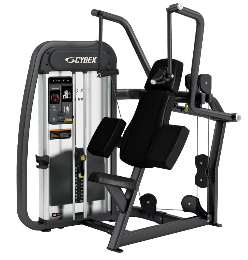 Cybex Eagle NX Arm Extension, Trizepsmaschine, Triceps Press, Rahmenfarbe Anthrazit, gebraucht - überholter Zustand