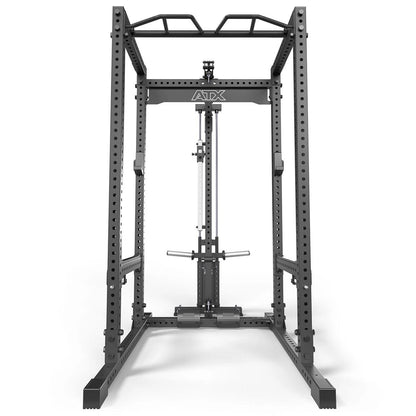 ATX Power Rack PRX-780 with lat pulldown - weight plate holder