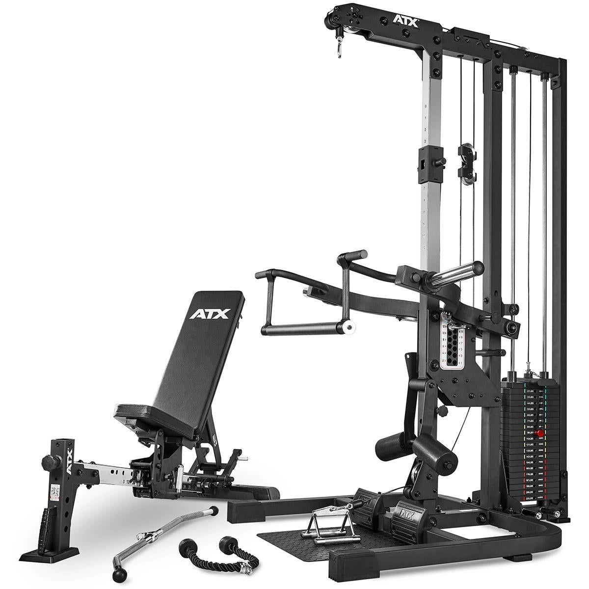 ATX Kraftstation - TripleX Gym - Multistation mit Steckgewichten