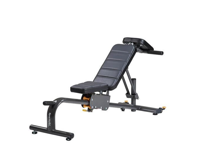 Sportsart Multistation A93 – Mehrstationen-Turm mit Bank
