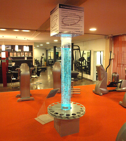 Milon Zirkel Kraft Ausdauer, Aluminium Optik, 12 Zirkelgeräte, gute blaue Polster, gewartet, gebraucht