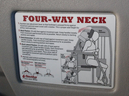 Nautilus Neck - Neck Machine, Next Generation, used