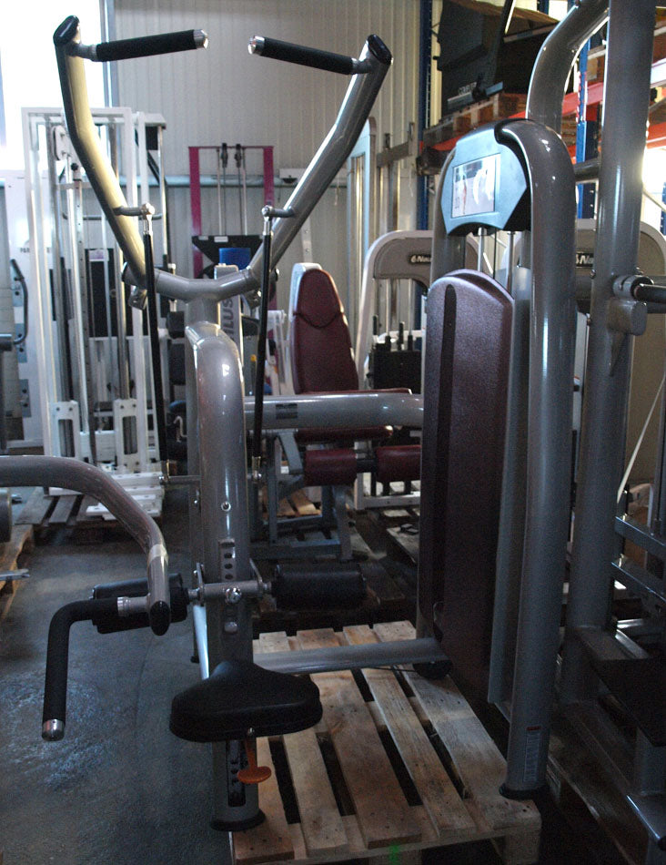 Realleader Latzug / Lat Pull Down, Silber, gebraucht - überholter Zustand