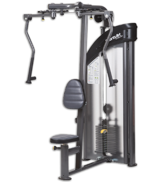 Sportsart P722 Lat Press Back (Butterfly Combination)
