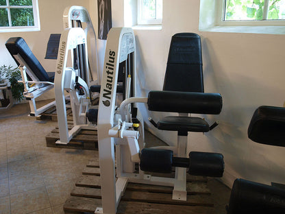 Nautilus Nitro Series, strength training equipment, 13 gym machines, white, used