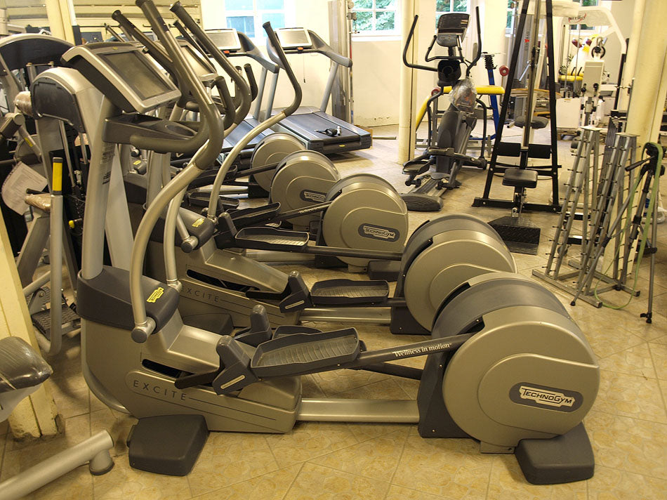 TechnoGym cardio equipment Excite Line 500 and 700, fitness equipment set