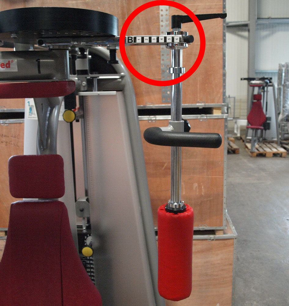 Proxomed Compass 530 Butterfly und Reverse, KOMBIMASCHINE, Brust-/Haltungsstabilisator, MPG, gebraucht - überholter Zustand