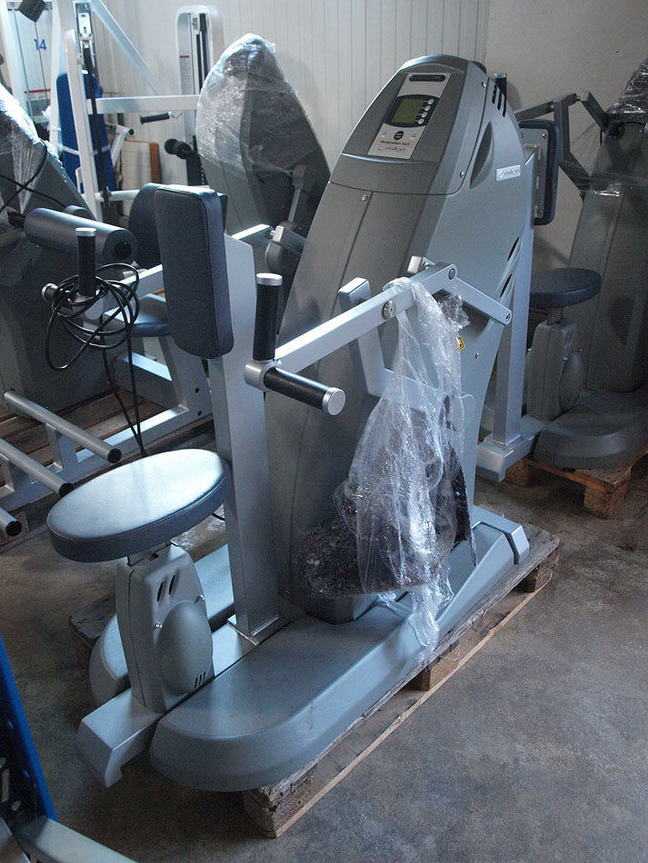 Milon strength and endurance circuit, 12 fitness machines, built in 2011, new upholstery, Milon overhauled, used