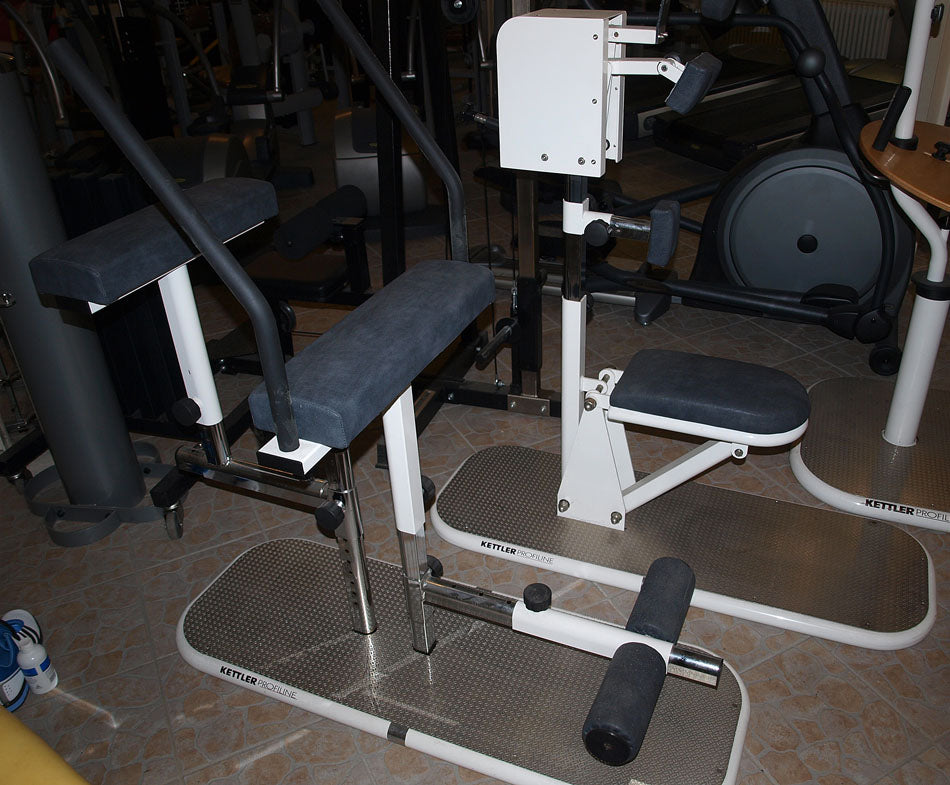 Kettler muscle stretcher sequence device, exhibition piece