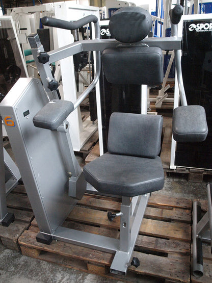 effective Zirkel - 9 fitness machines, circuit training, color silver gray, used