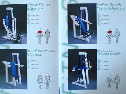 Jimsa Proline Set 4 strength training equipment, used gym equipment