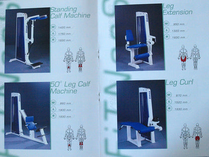 Jimsa Professional Line strength training equipment, approx. 20 strength training machines, set 3