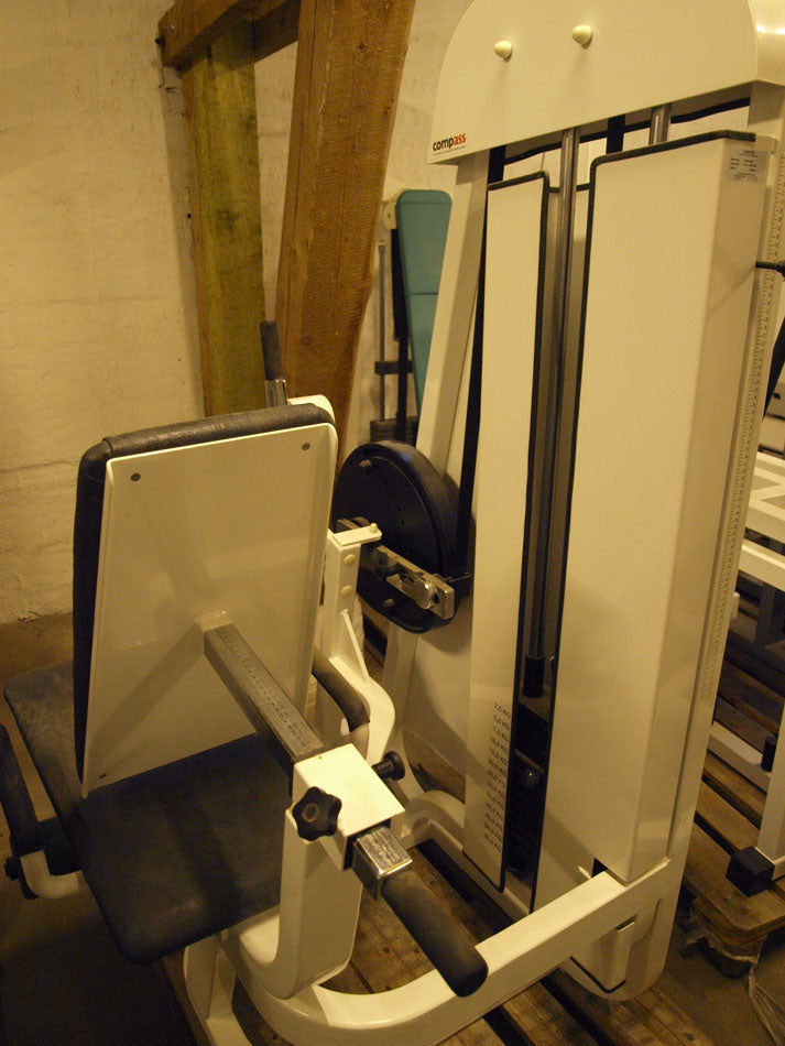 Proxomed Compass, Beinstrecker verstellbar, Leg Extension Rahmen Weiß, gebraucht - überholter Zustand