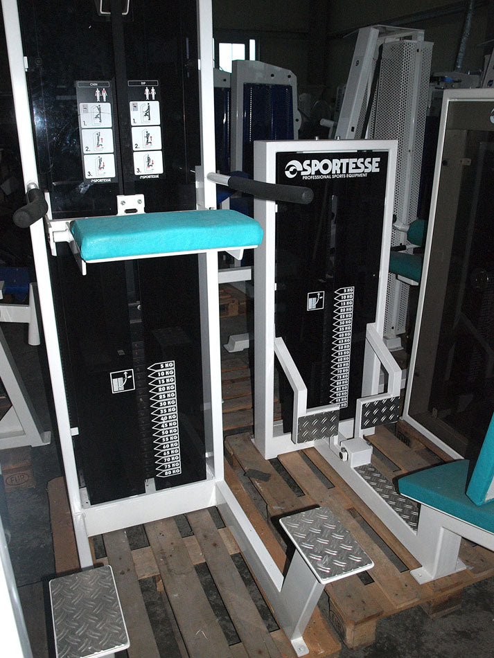 Sportesse strength training equipment, 17 fitness machines, complete gym equipment, used