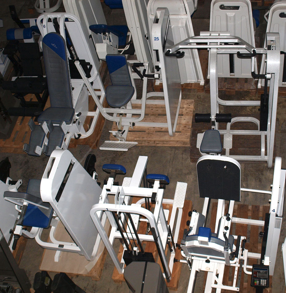 ASS Kraftgerätepark, 17 Fitnessgeräte, Fitnessstudio Ausrüstung, gebraucht