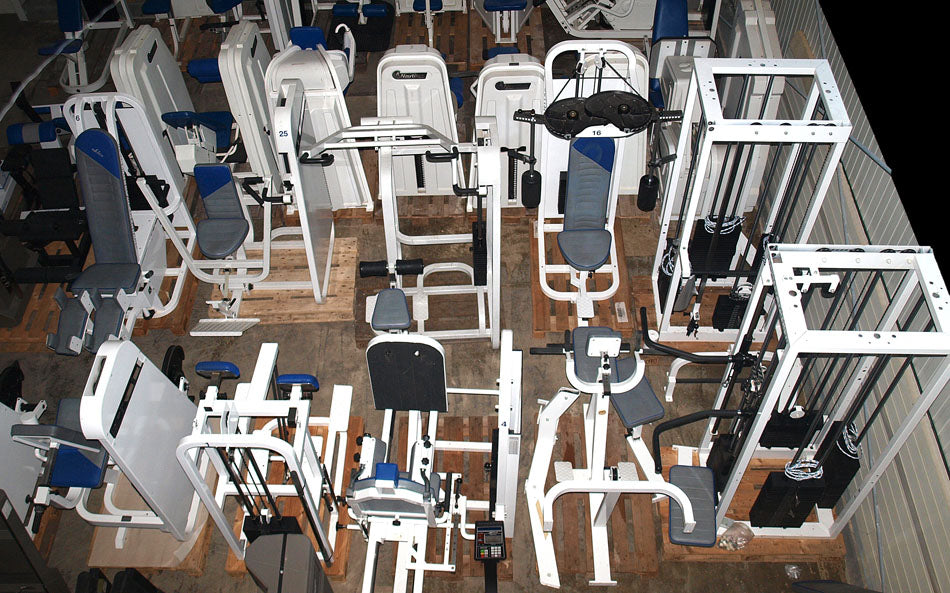 ASS Kraftgerätepark, 17 Fitnessgeräte, Fitnessstudio Ausrüstung, gebraucht