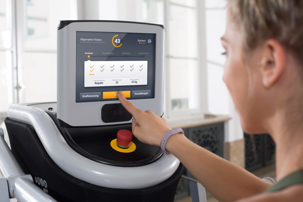 eGym 7er Kraft Zirkel, 7 Kraftgeräte, inkl. PREMIUM Software, gebraucht - überholter Zustand