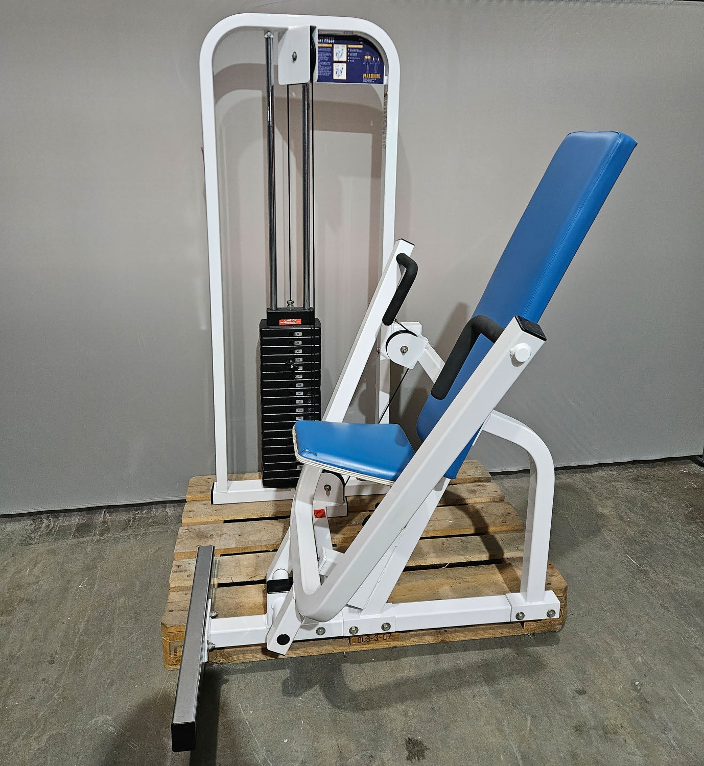 Paramount Chest Press Model 800 - Bench Press Machine, Chest Press, Made in USA, Used - Tested Condition