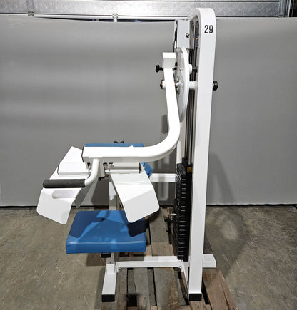 Paramount Glute Model 1300 - Gluteus Machine Kick, Glute Radial Butt Machine, Made in USA, Color White, Used - Tested Condition