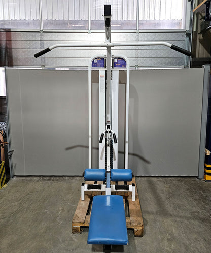Paramount Lat-Row Model 700 - Cable pulldown and cable rowing machine - 2-in-1 combination machine, pulldown and row, Made in USA, used - tested condition