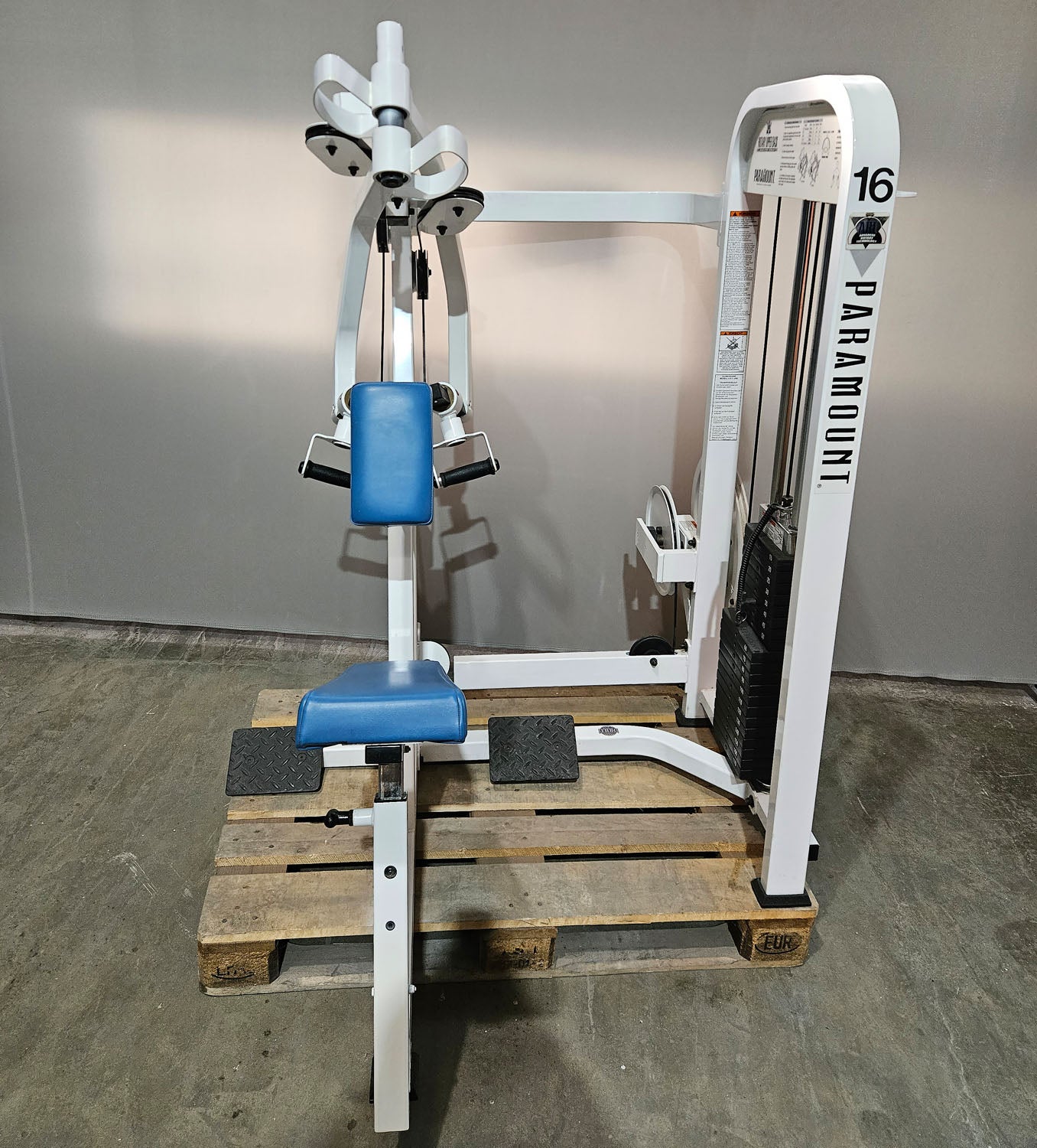 Paramount Rotary Upper Back - ART 4300 - Rowing machine with chest support, rotating handles, Made in USA, used - tested condition