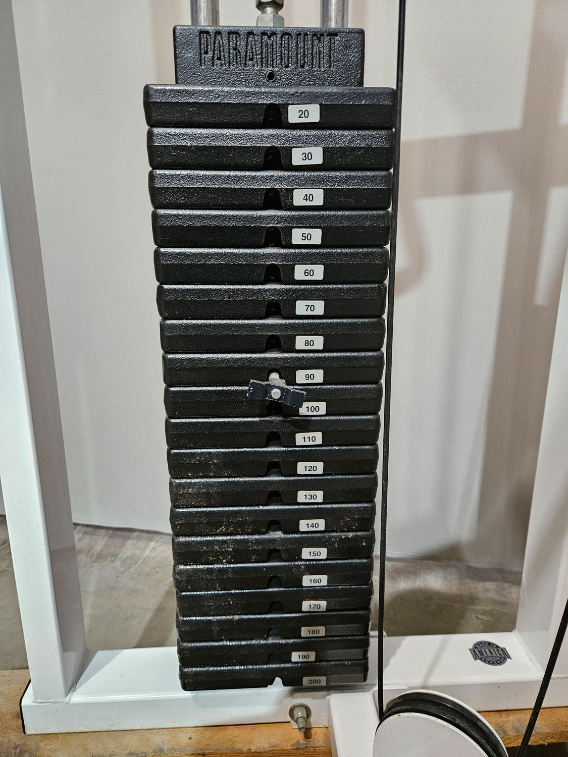 Paramount Shoulder Press Model 1000 - Shoulder Press, Overhead Press, Made in USA, Used - Tested Condition