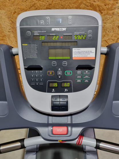 Precor 6 cardio machines in a set, only 3 years old, new models, treadmill, AMT, cross trainer EFX, ergometer, recumbent etc., used - refurbished condition