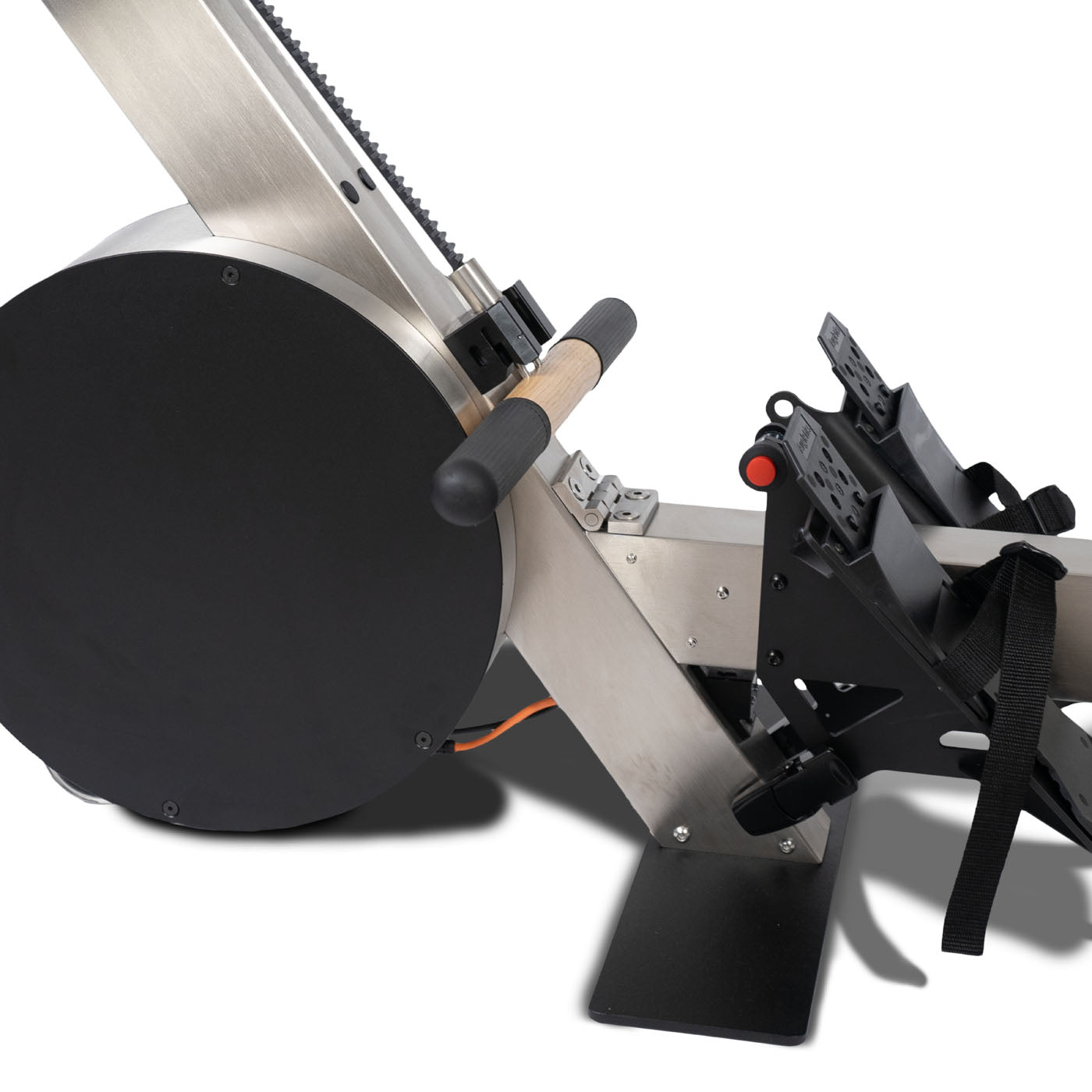 Augletics Eight - Black - Rowing machine professional model with touch display