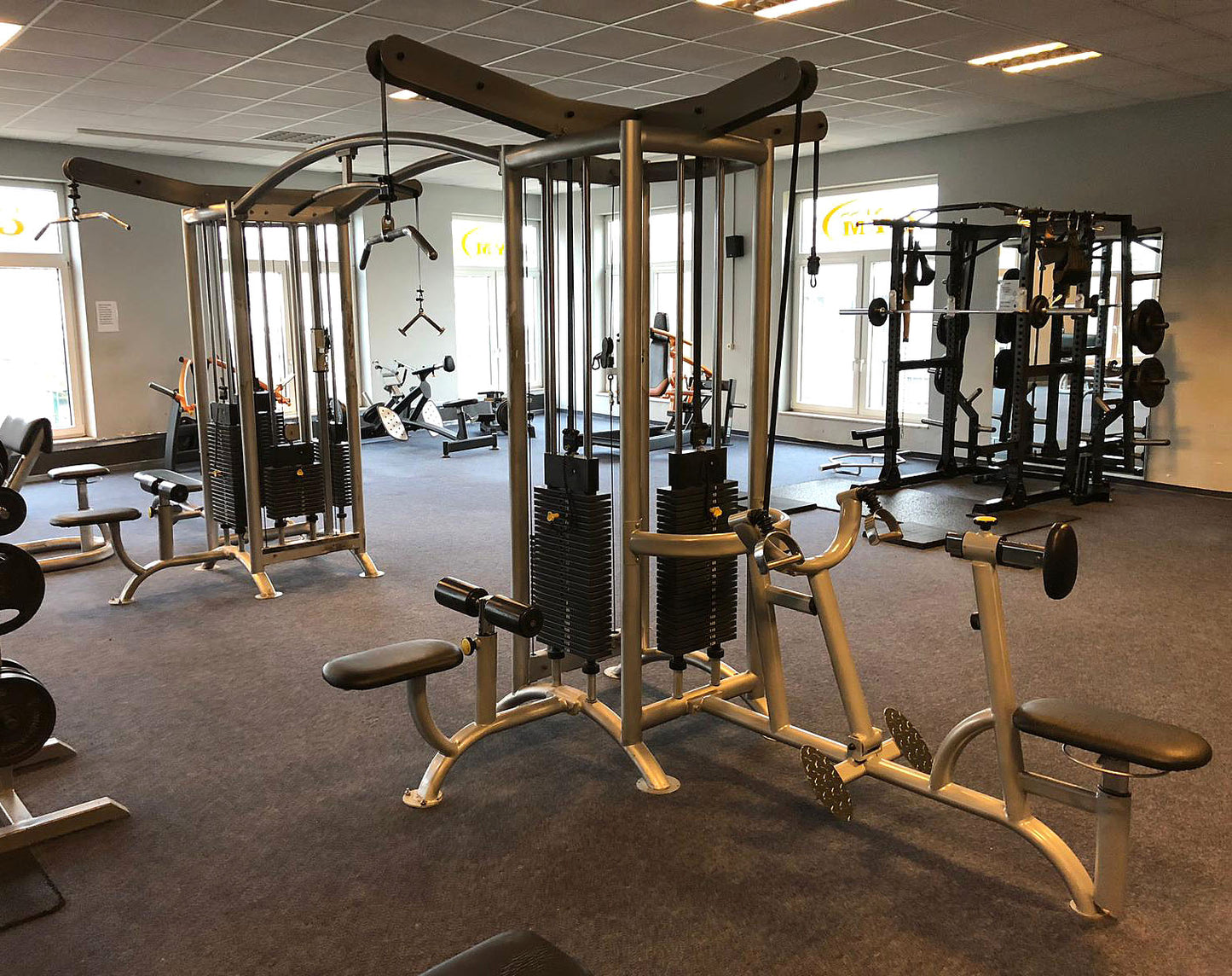 Proxomed Compass 530 medical strength training set, 26 Proxowell C-Well training devices, used - refurbished condition