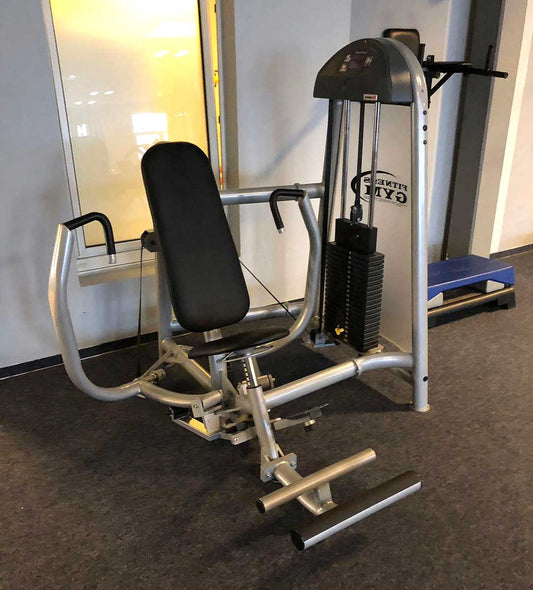 Proxowell bzw Proxomed, Bankdrückmaschine, Brustpresse, Einstiegshilfe, Compass bzw C-Well Serie, Chestpress, gebraucht - überholter Zustand