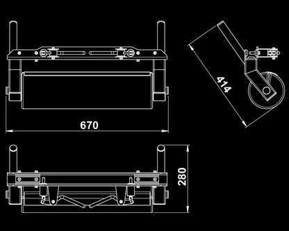 ATX Hip Thrust Option - für Power Smith Rack ATX-PSR-780