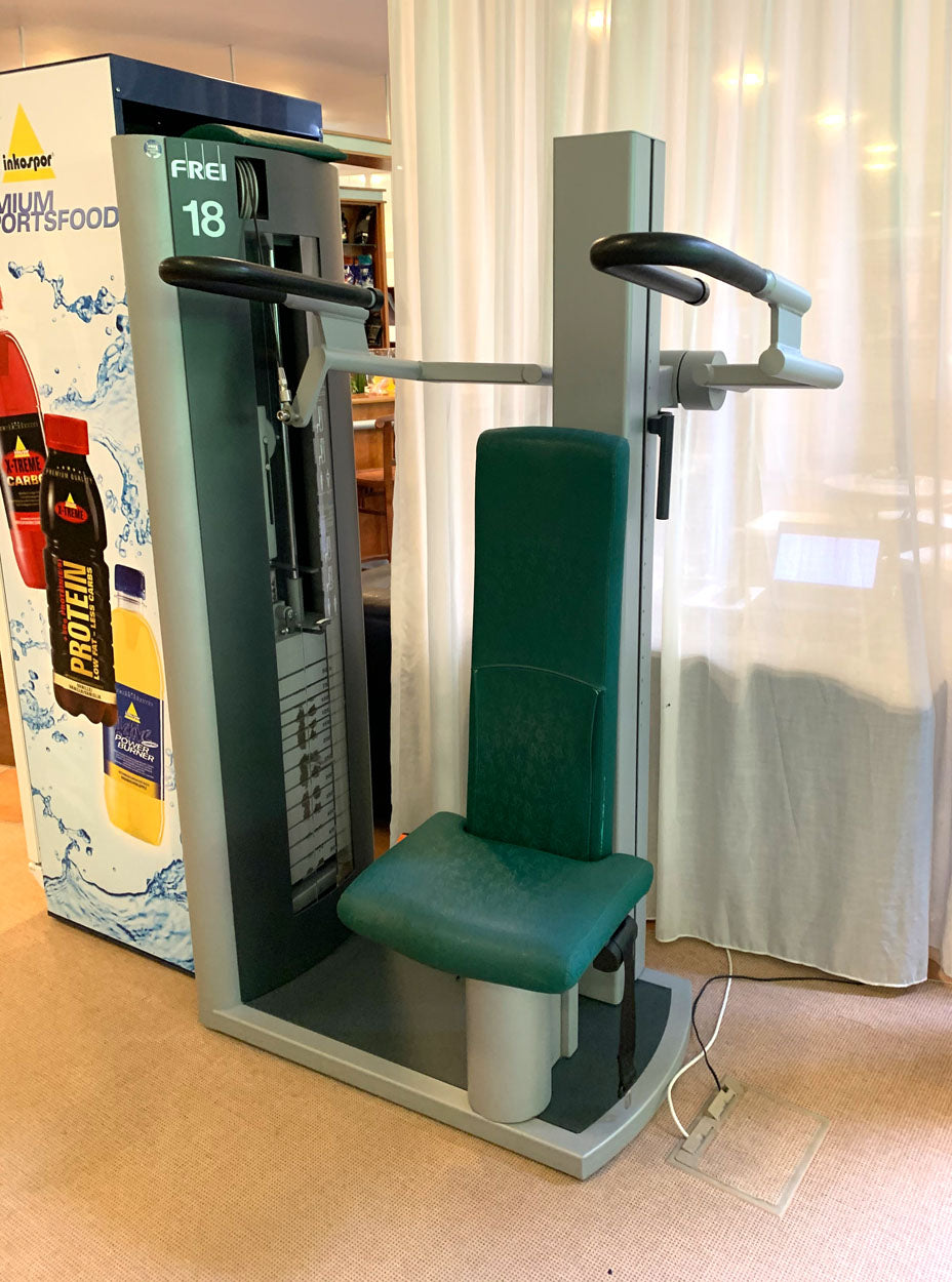Frei Genius Eco, 16 Kraftgeräte im Set, MPG, KGG, MED Zulassung, Medical Physio Serie, Silber, gebraucht - überholter Zustand