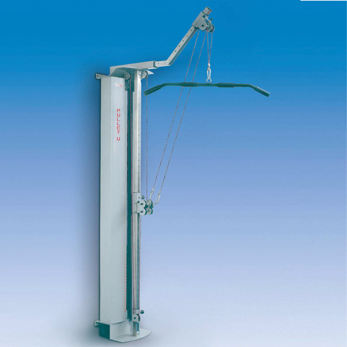 Pego Sport Pulley U, Vertikalzug - Universalzug 80 kg (Wandmodell) Seilzug Kabelzug für Physio und Reha, Made in Germany - gebraucht - überholter Zustand