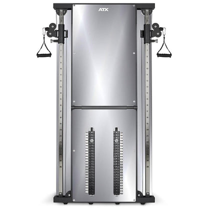 ATX Duale Wandzugstation -Mirror- mit 2 x 60 kg Steckgewichten