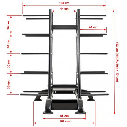 Stand/Cart - Silver - up to 30 sets