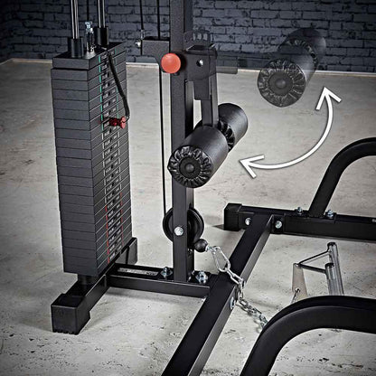 ATX multi-press 30mm with lat pulldown device 115 kg weights