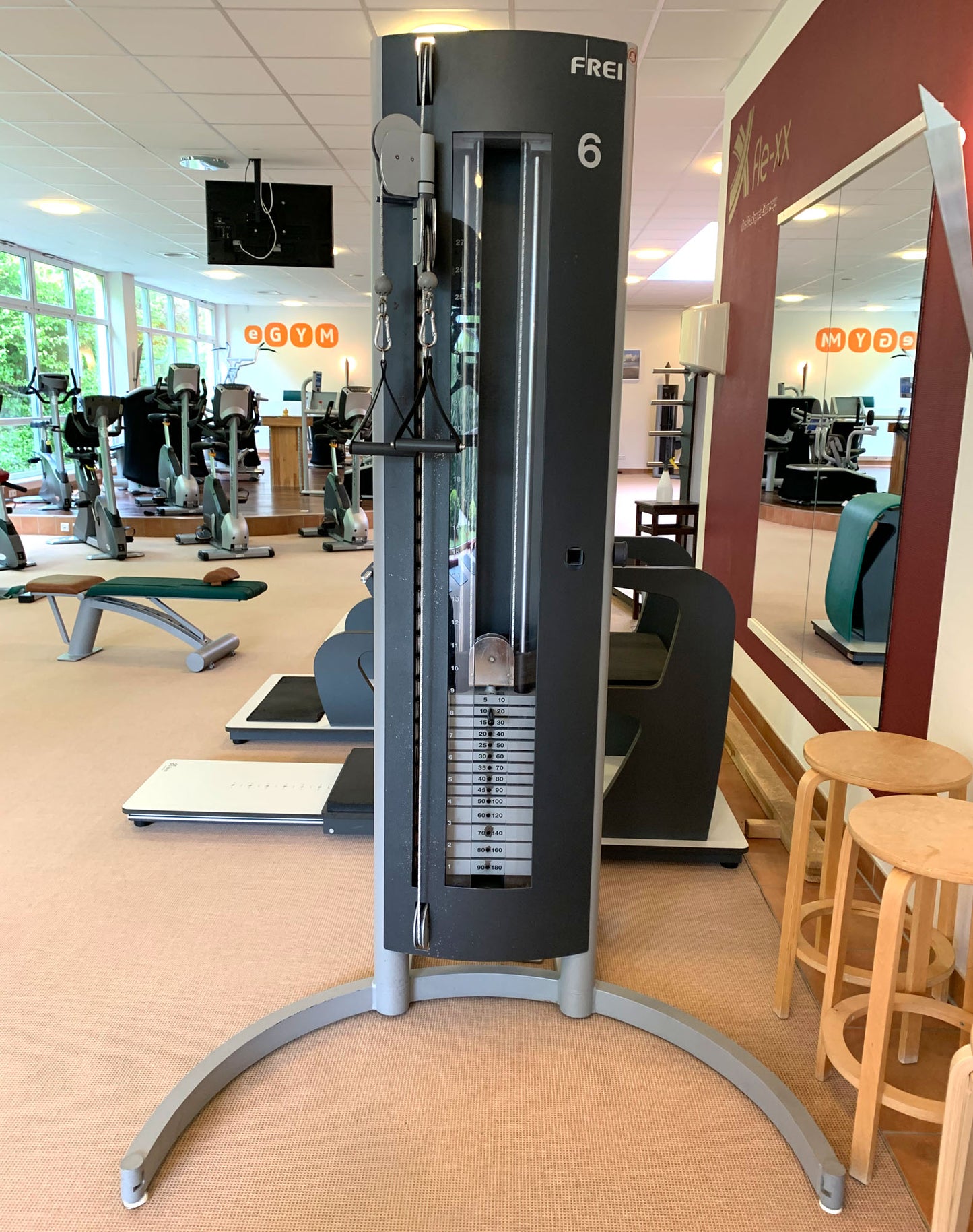 Frei Genius Eco, 16 Kraftgeräte im Set, MPG, KGG, MED Zulassung, Medical Physio Serie, Silber, gebraucht - überholter Zustand