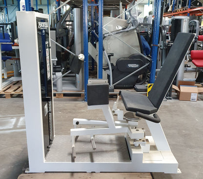 Sportesse adductor machine, hip adductor, white frame, used - tested condition
