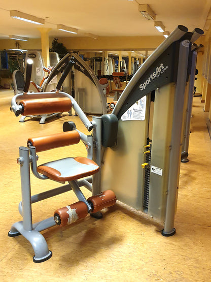 SportsArt Kraftgerätepark - 20 Kraftgeräte im Set, Status Serie, gebraucht, überholter Zustand