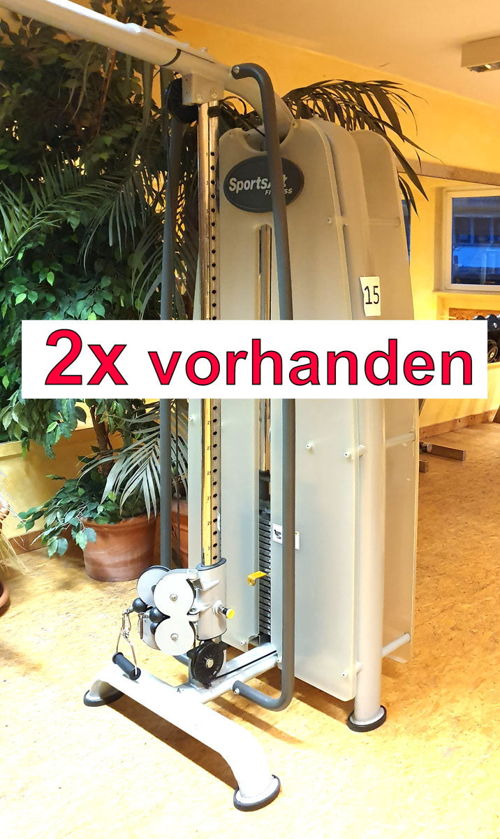 SportsArt Kraftgerätepark - 20 Kraftgeräte im Set, Status Serie, gebraucht, überholter Zustand