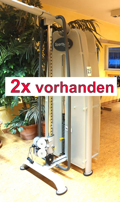 SportsArt Kraftgerätepark - 20 Kraftgeräte im Set, Status Serie, gebraucht, überholter Zustand