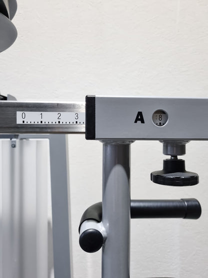 SVG Butterfly - Press Back - Butterfly and Butterfly Reverse - 2 in 1 combination machine, Fly and Rear Delt, frame color silver, used - overhauled condition