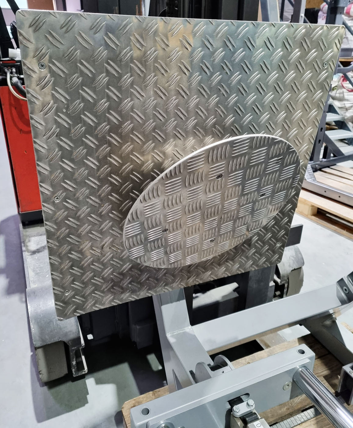 SVG functional press, 200kg weights, tilting gyroscope, adjustable leg press, MPG, Reha Line, used - refurbished condition