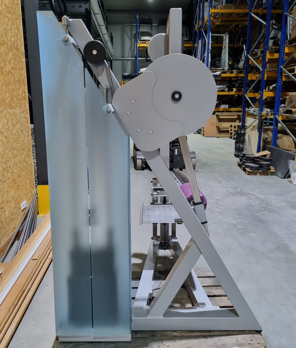 SVG Multi Hip, kick machine, hip pendulum, MPG, frame color silver, upholstery color purple, MPG, used - refurbished condition