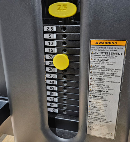 Technogym Selection Pro Abdominal Crunch, Bauchmaschine, Abs, Farbe Schwarz, gebraucht, überholter Zustand