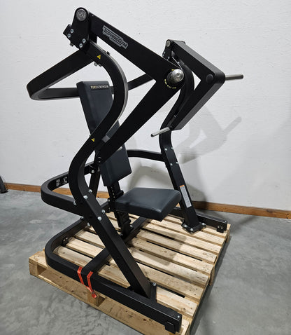 TechnoGym Pure Strength Chest Press, Bankdrückmaschine Plate loaded, Brustpresse, Farbe Schwarz, gebraucht - überholter Zustand