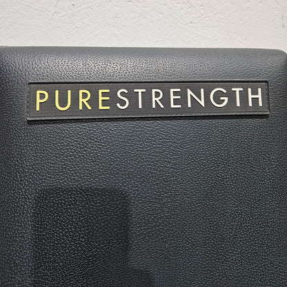 TechnoGym Pure Strength Chest Press, Bankdrückmaschine Plate loaded, Brustpresse, Farbe Schwarz, gebraucht - überholter Zustand