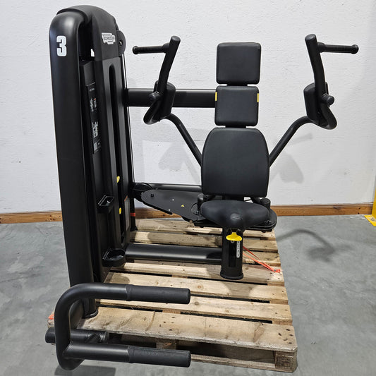 Technogym Selection Pro Pectoral Fly, Butterfly, Pec Fly, color black, used, refurbished condition