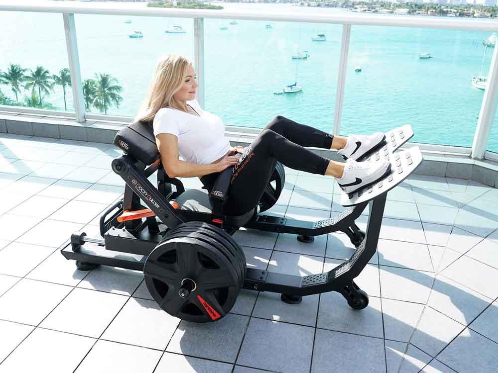 Booty Builder Platinum V4, hip thrust machine, butt machine