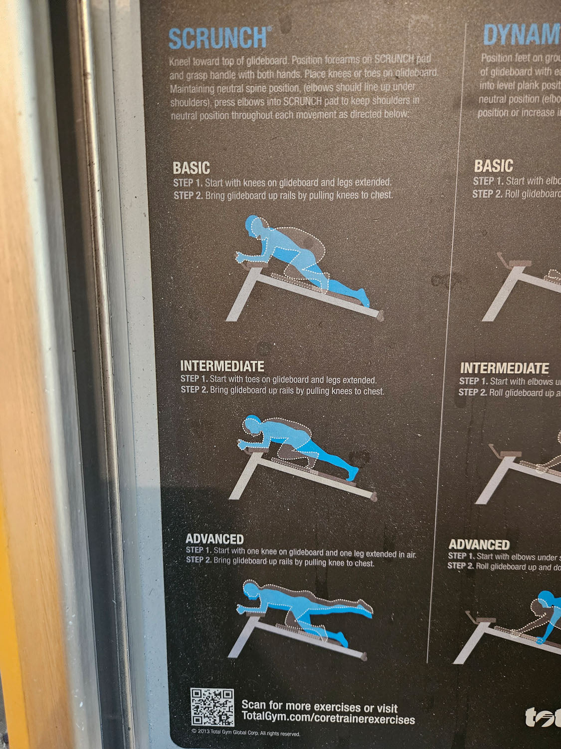 Total Gym Core Trainer, Trainingsgerät für Bauch, Rumpf und unteren Rücken, gebraucht mit Gebrauchsspuren